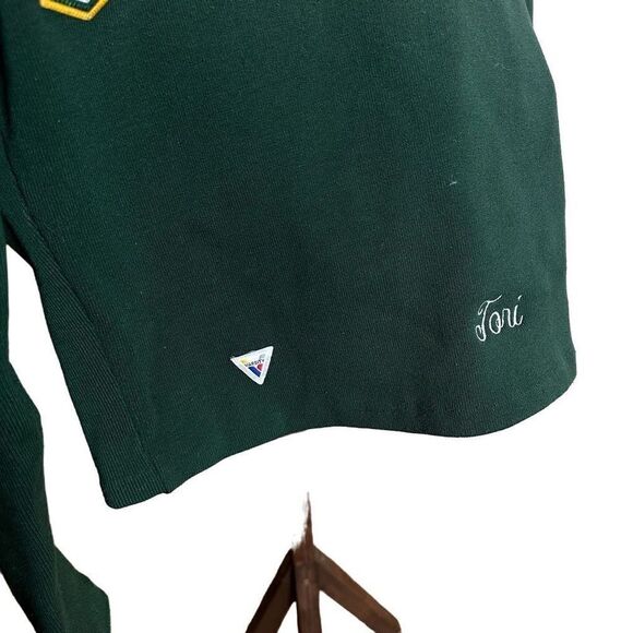 VTG Cheerleader Wool 1/2 Zip Pullover Small - Picture 3 of 4